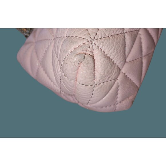 Kate Spade Leather Pink Quilted Classic Feminine Quiet Luxury Shoulder Chain Bag - Picture 6 of 15